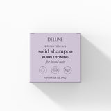 Shampoing solide violet — tons froids • neutralisant de reflets cuivrés