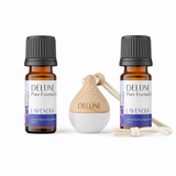 Ensemble d'huiles de lavande & diffuseur Drop