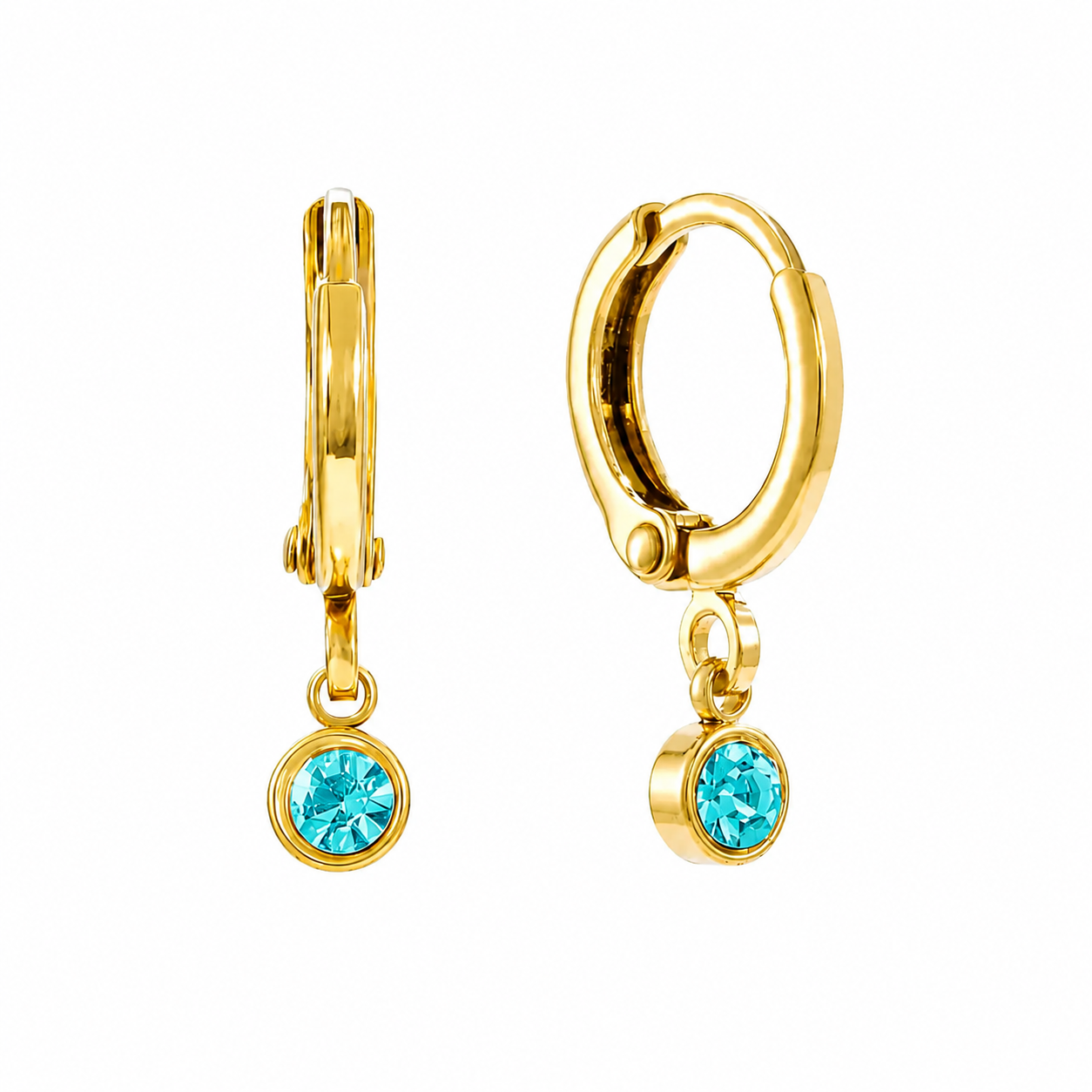 Boucles d'oreilles Hoop Lueur