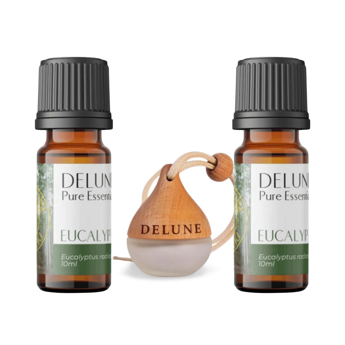Ensemble d'huiles d'eucalyptus & diffuseur Drop