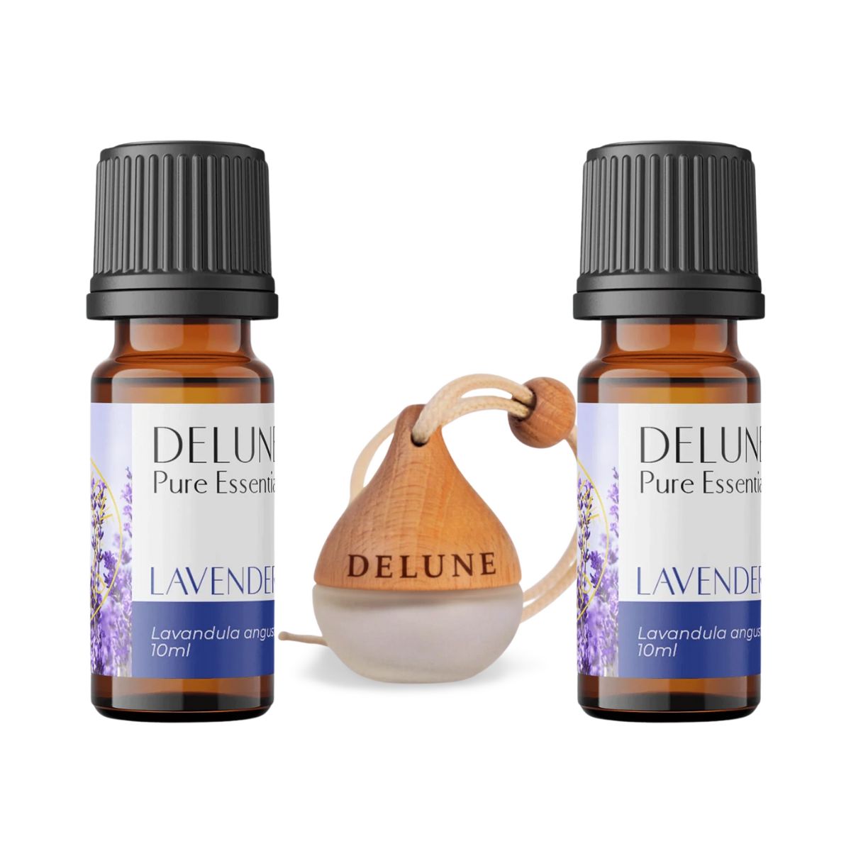 Ensemble d'huiles de lavande & diffuseur Drop