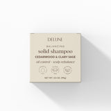 Shampoing solide au bois de cèdre et à la sauge sclarée - régule le sébum · rééquilibre le cuir chevelu