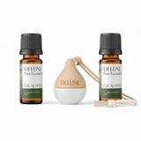 Ensemble d'huiles d'eucalyptus & diffuseur Drop