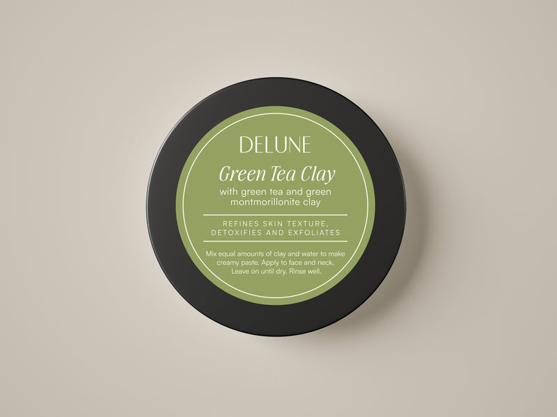 Green Tea Clay Mask - Delune 