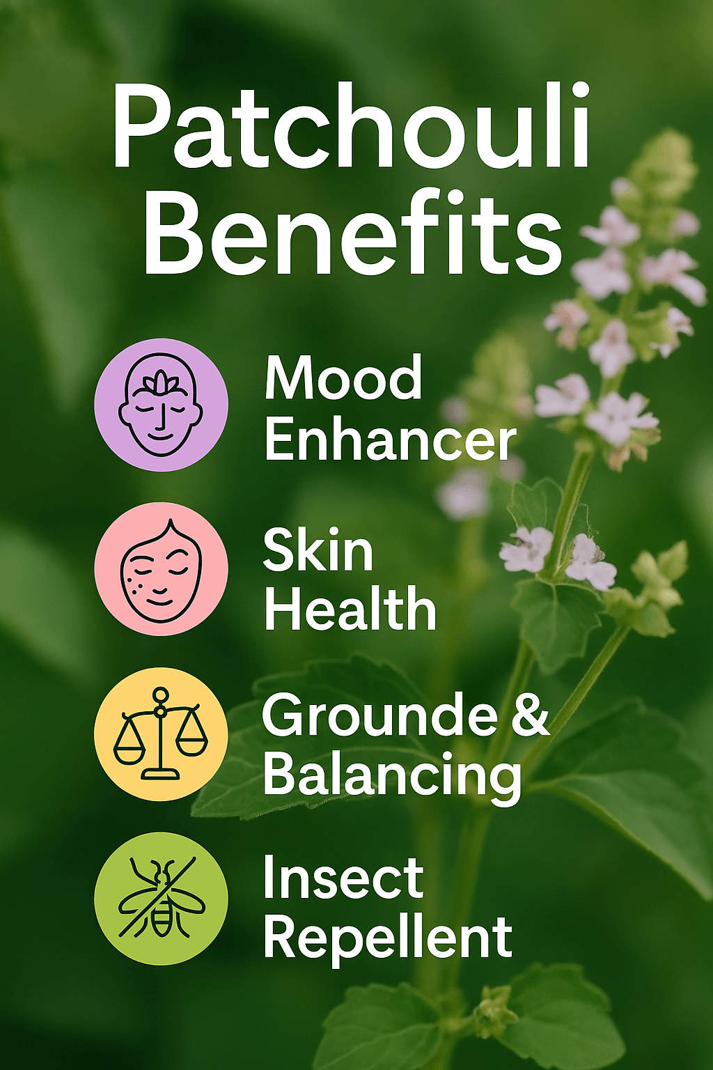 Patchouli Pure Essential Oil - Delune 