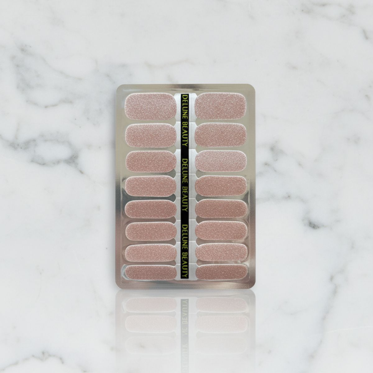 Copper Glitter (Non-UV Nail Wraps) - Delune 