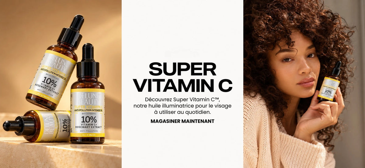 Super Vitamin C. Découvrez Super Vitamin C™, notre huile visage illuminatrice quotidienne. Magasiner.