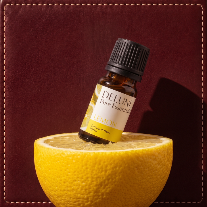 l’huile de citron