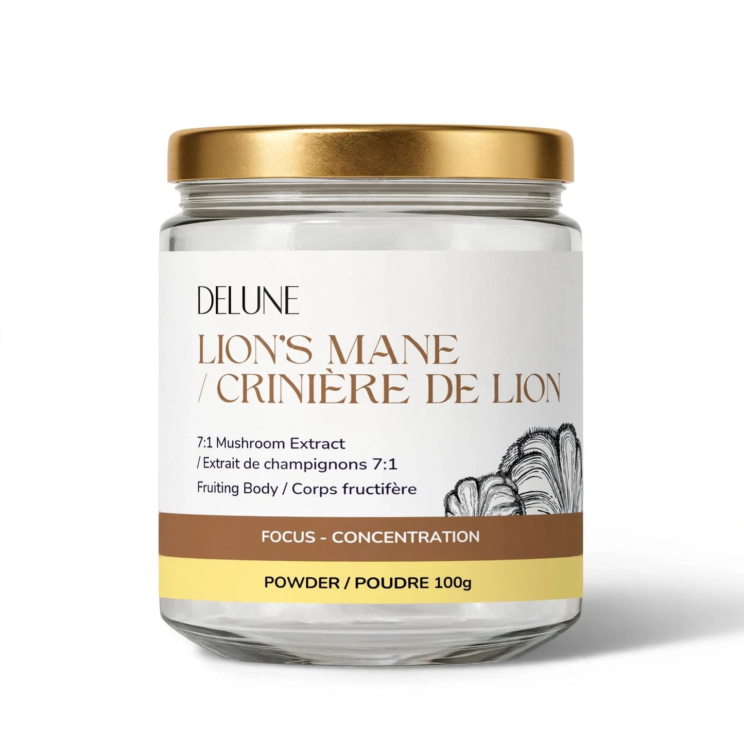 Organic Lion's Mane Mushroom Powder