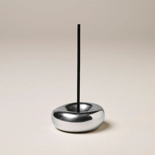 Chrome Incense Holder - Delune 