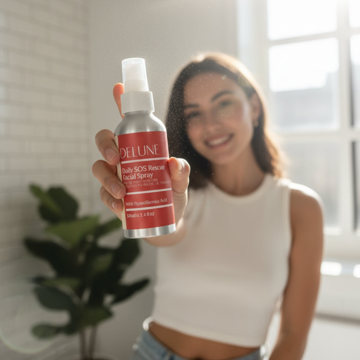 Daily SOS Rescue Hypochlorous Acid Facial Spray - Delune 