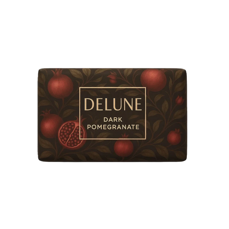 Dark Pomegranate - Bar Soap - Delune 