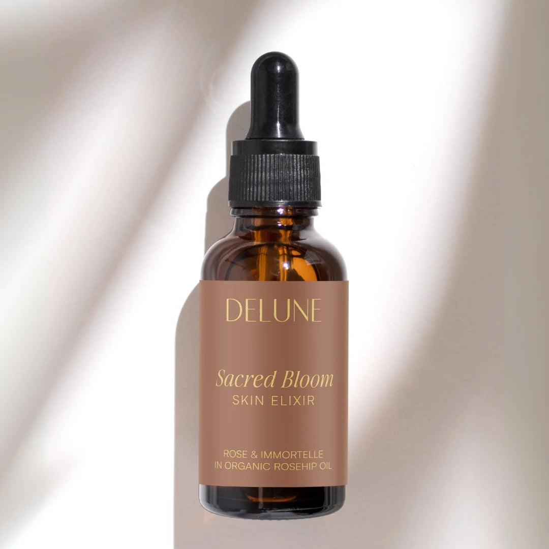 Sacred Elixir Sacred Bloom Skin Elixir | Luxury Face Oil | Delune – Delune