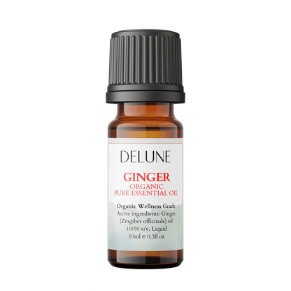 Ginger Organic Wellness Grade Essential Oil - Delune 
