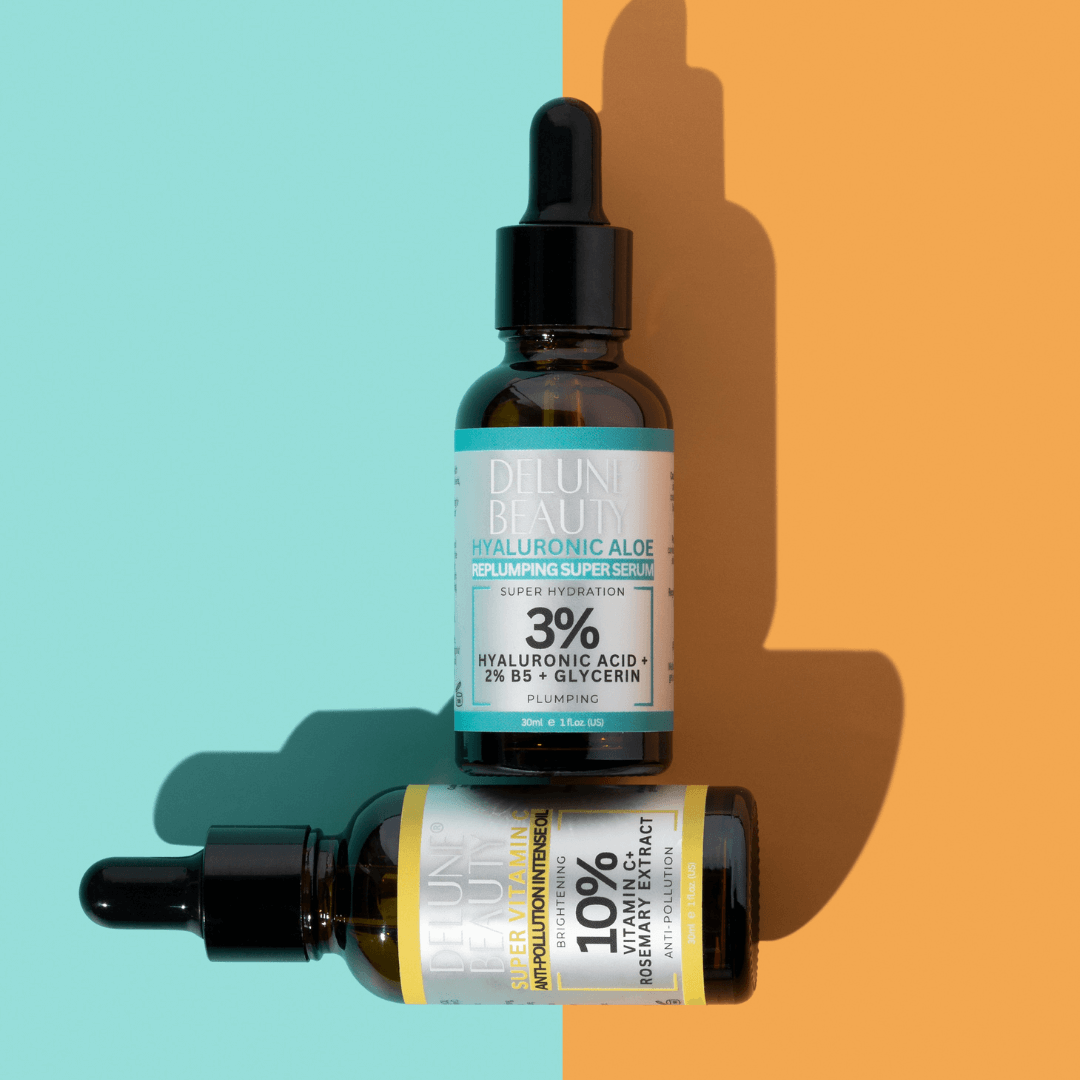 Hyaluronic Aloe B5 and Super Vitamin C Duo - Delune 