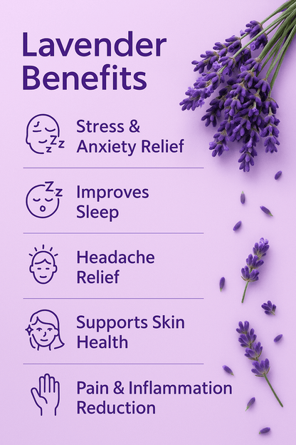 Lavender Pure Essential Oil - Delune 