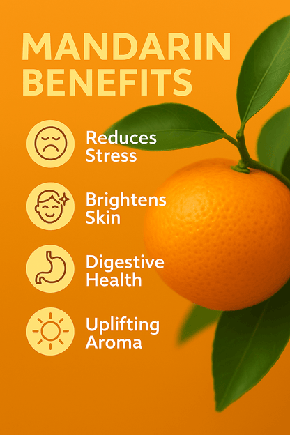 Mandarin Pure Essential Oil - Delune 