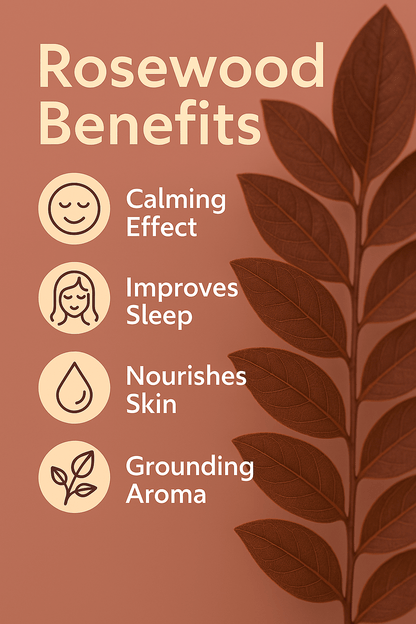 Brazilian Rosewood Pure Essential Oil - Delune 